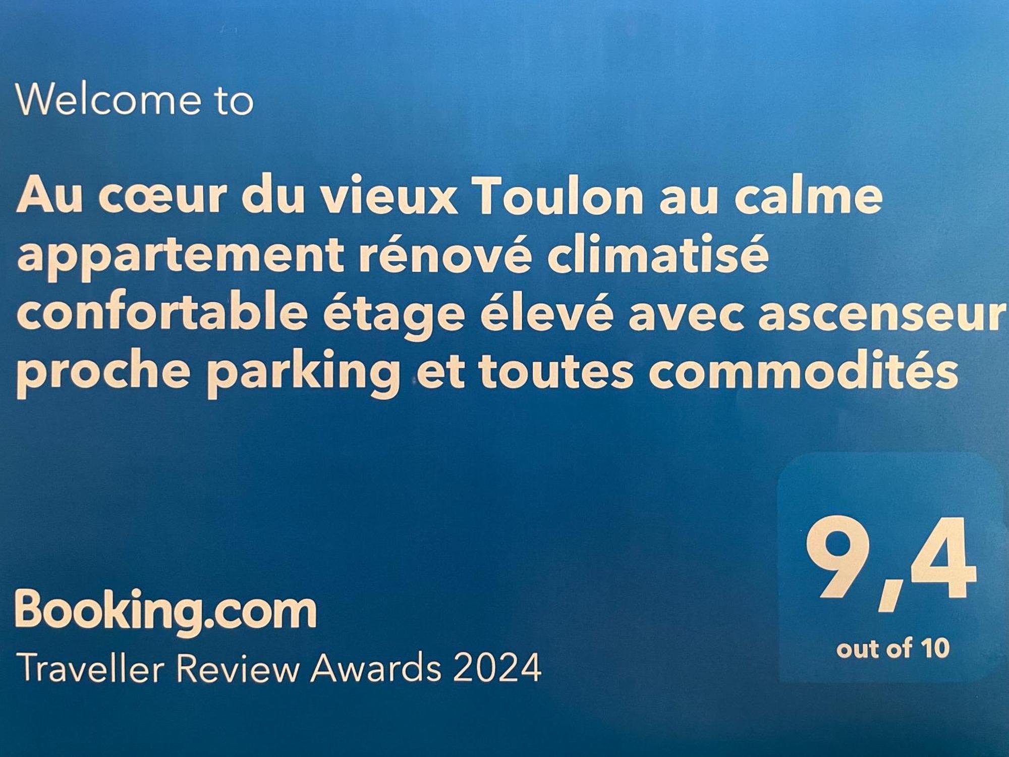 Au Coeur Du Vieux Toulon Au Calme Appartement Renove Climatise Confortable Etage Eleve Avec Ascenseur Proche Parking Et Toutes Commodites Экстерьер фото